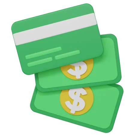 Mode de paiement  3D Icon