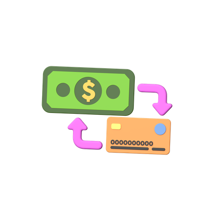 Mode de paiement  3D Icon