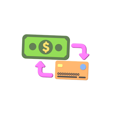 Mode de paiement  3D Icon