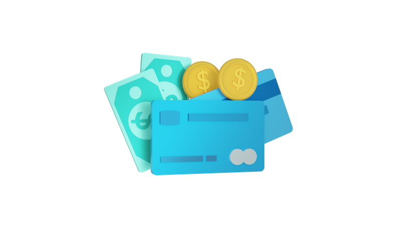 Mode de paiement  3D Icon