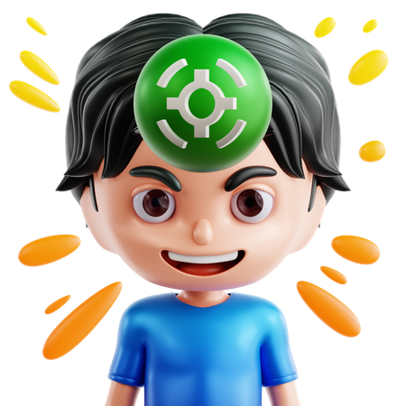 Mode de mise au point  3D Icon