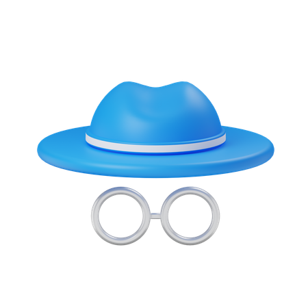 Mode navigation privée  3D Icon