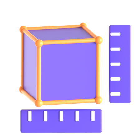 Model 3D Measurement  3D Icon