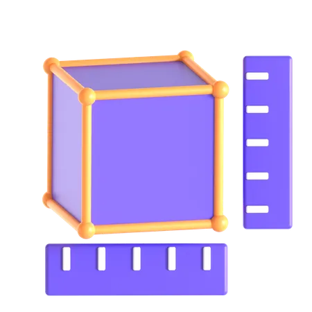 Model 3D Measurement  3D Icon