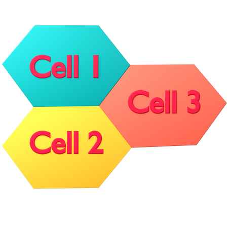 Model Cell  3D Icon