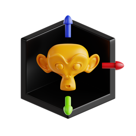 Modelagem 3d  3D Icon