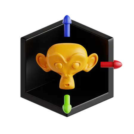 Modelagem 3d  3D Icon