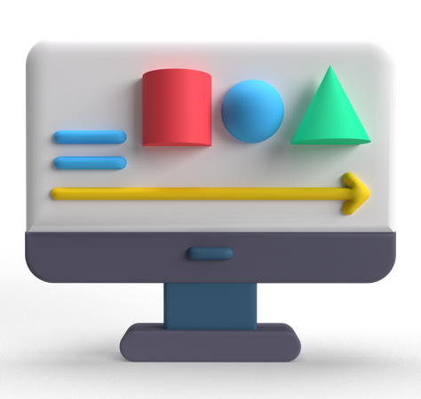 Modelagem 3d  3D Icon