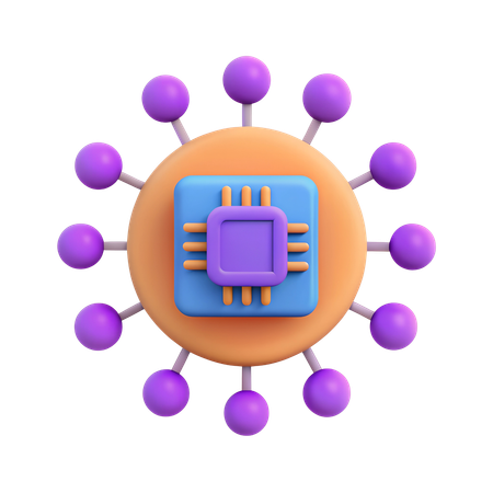 Modèle d'apprentissage automatique  3D Icon