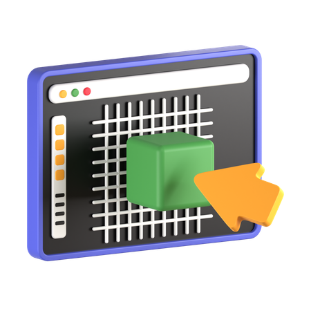 Modeling Tool  3D Icon