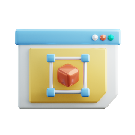 Modélisation 3D  3D Icon