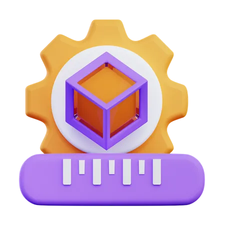 Modellmessung  3D Icon