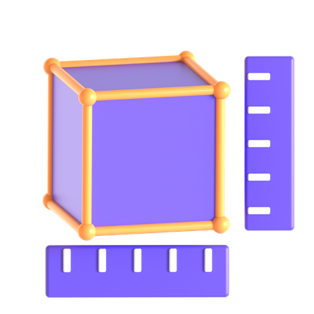 Medición del modelo 3D  3D Icon