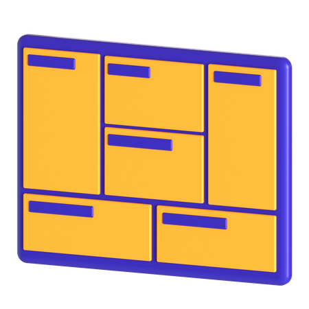 Business Model Canvas  3D Icon