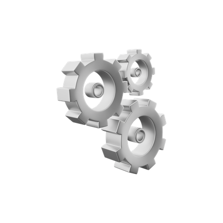Modelo de engranaje  3D Icon