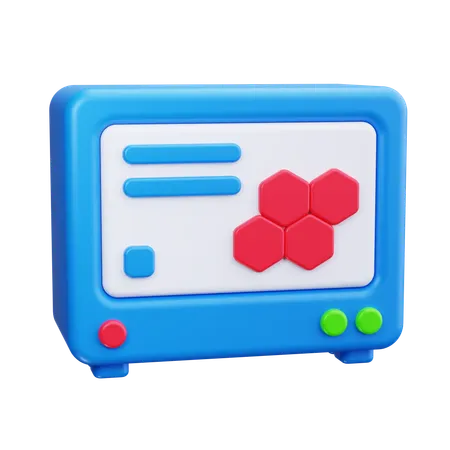 Modelo molecular  3D Icon