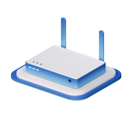 Modem  3D Icon