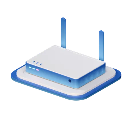 Modem  3D Icon