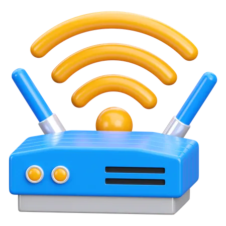 Modem  3D Icon