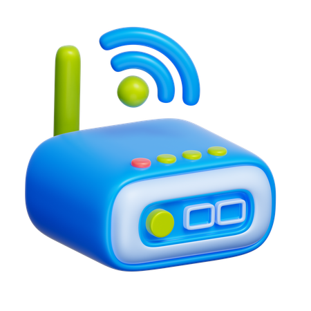 Modem  3D Icon
