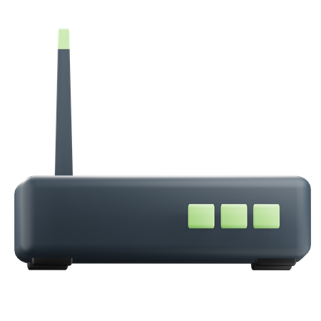 Modem  3D Icon