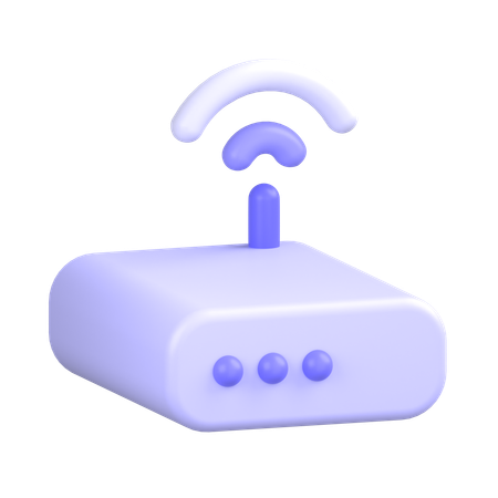 Modem  3D Icon