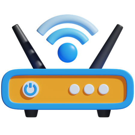 Modem  3D Icon