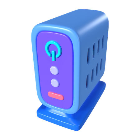 Modem  3D Icon