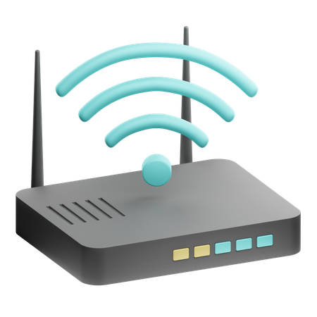 Modem  3D Icon