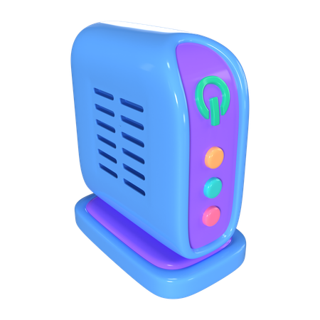 Modem  3D Icon