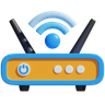 broadband modem 3d illustration