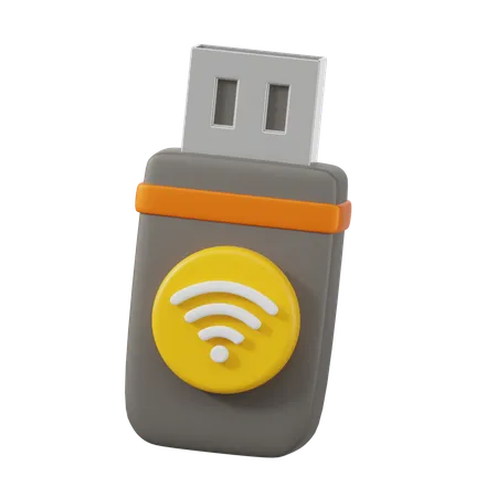 Modem Usb  3D Icon