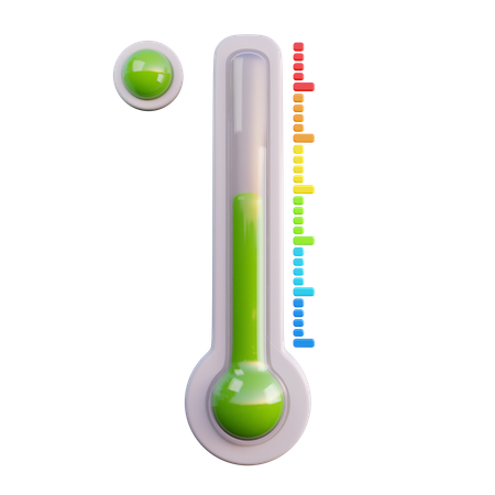 Moderated Temperature  3D Icon