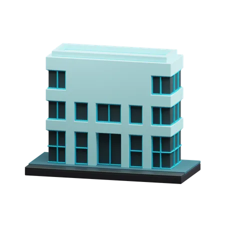Modern Building Download This Item Now 3D Icon
