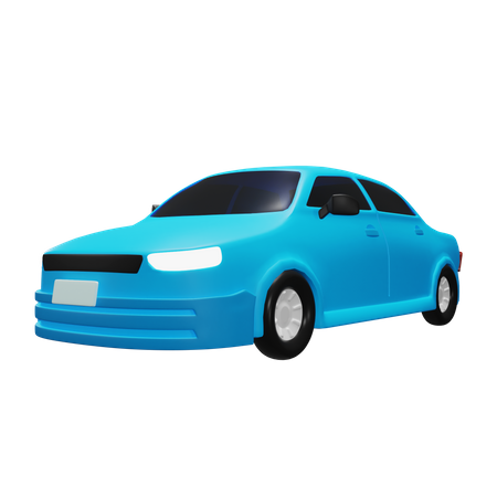 Modern Car  3D Icon