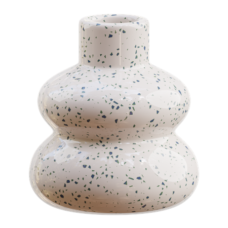 Modern Ceramic Vase  3D Icon