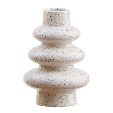 Modern Ceramic Vase  3D Icon