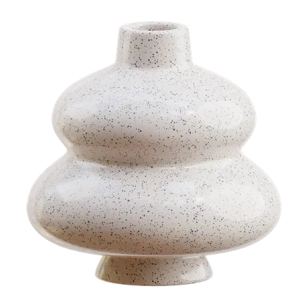 Modern Ceramic Vase  3D Icon