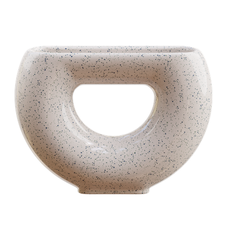 Modern Ceramic Vase  3D Icon