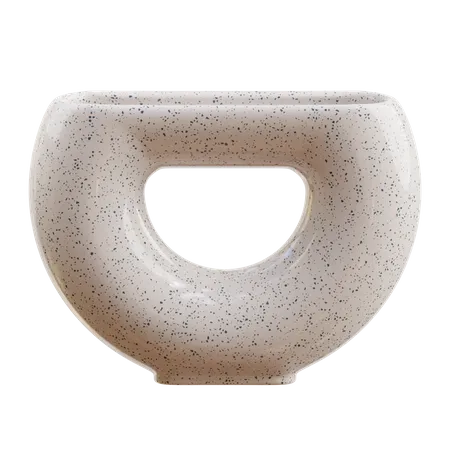 Modern Ceramic Vase  3D Icon