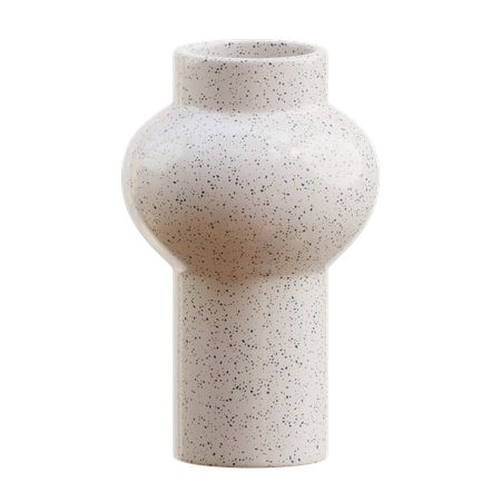 Modern Ceramic Vase 3D Icon