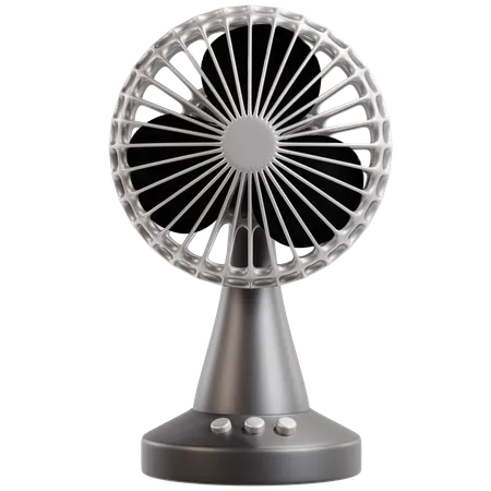 Modern Desk Fan Design  3D Icon