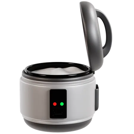 Modern Digital Rice Cooker  3D Icon