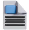 Modern Document Icon