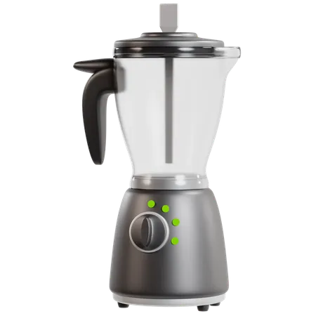 Modern Electric Blender for Kitchen Use  3D Icon