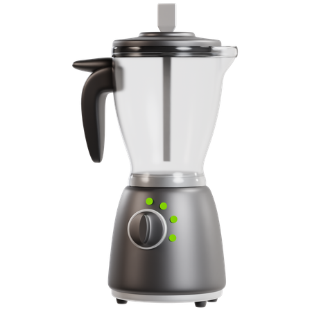 Modern Electric Blender for Kitchen Use  3D Icon