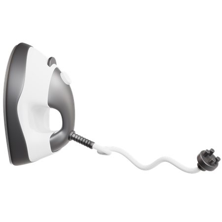 Modern Electric Iron  3D Icon
