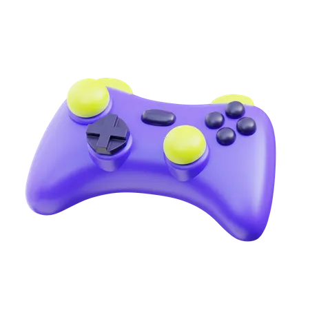 Modern gaming controller  3D Icon
