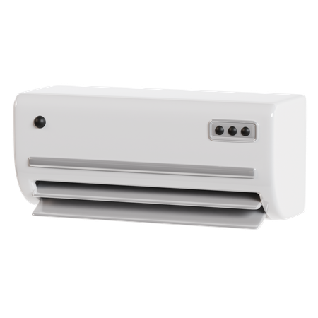 Modern Hotel Air Conditioning  3D Icon