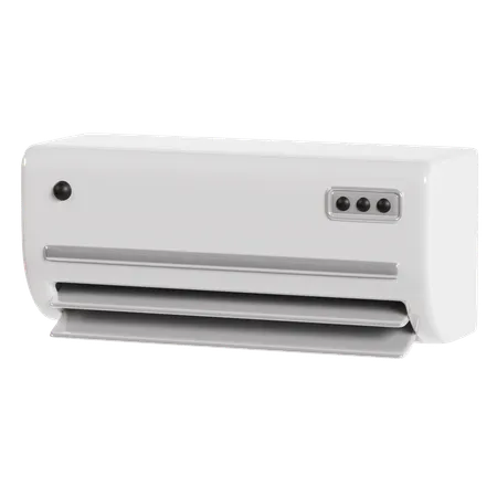 Modern Hotel Air Conditioning  3D Icon